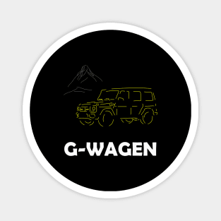 Mercedes G-Wagen Design - King off road Magnet